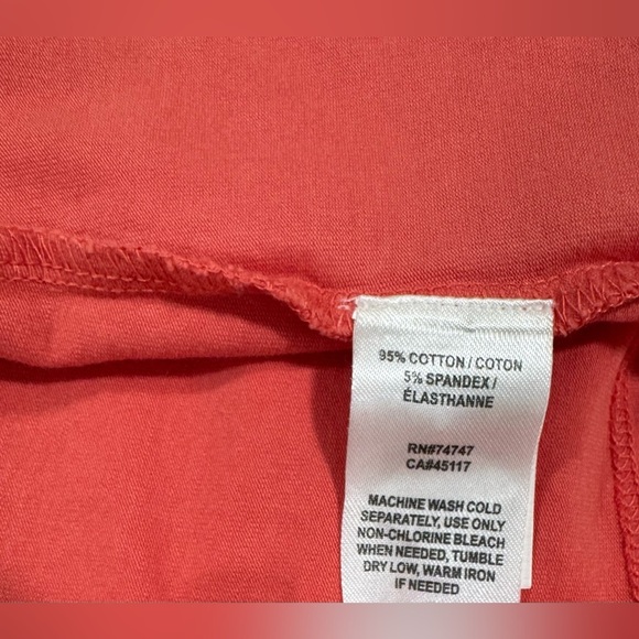 Natural Reflections Tank Sleeveless Dress Women's Size M Orange NWT - Picture 8 of 11